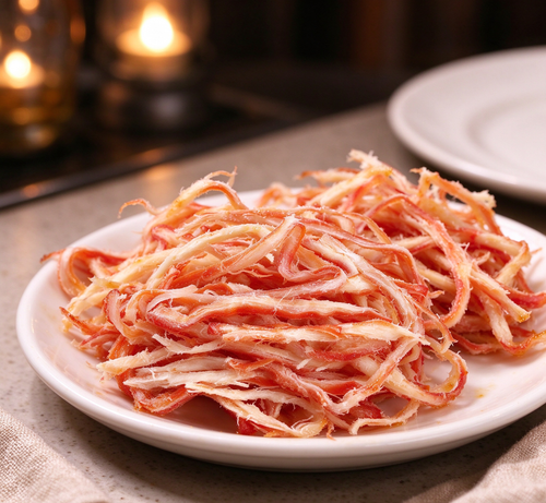 Crispy Crab Strands: A Delicate Seafood Delight