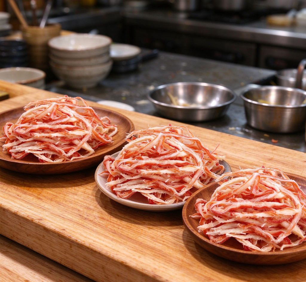 Crispy Crab Strands: A Delicate Seafood Delight